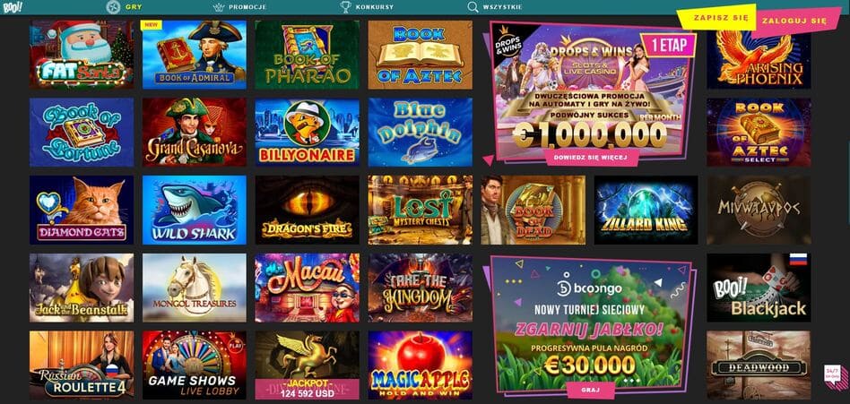 Booi Casino Screenshot 2