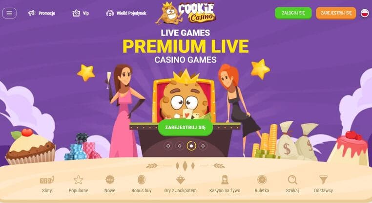 Cookie Casino Screenshot 1
