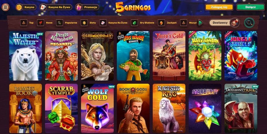 5Gringos Casino Screenshot 2