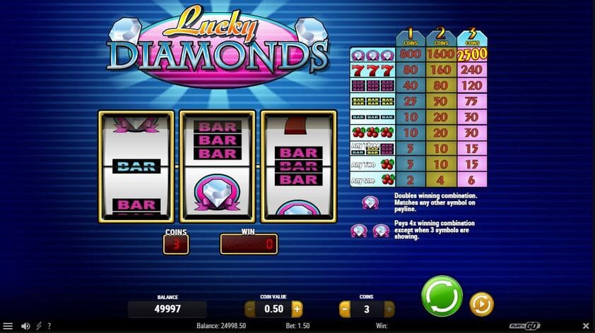 Lucky Diamonds slot